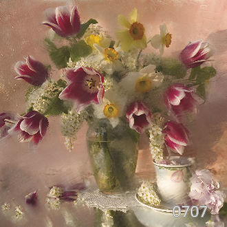 Букет из тюльпанов - Liliya Kulianionak